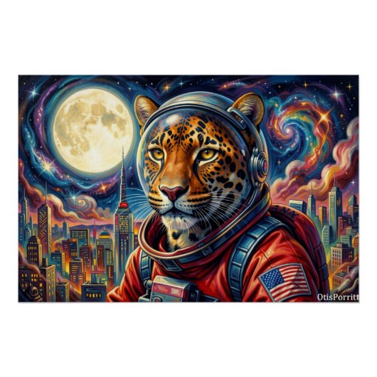 LEOPARD AM RAND DER STADT 2 POSTER (Vorderseite)