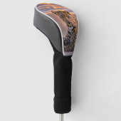 Leopard am Strand Golf Headcover (angewinkelt)
