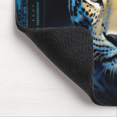 Leopard Animal Art Deco Paint Mosaic Mousepad (Ecke)