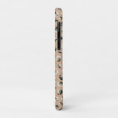 Leopard Animal Beige modern Case-Mate iPhone Hülle (Hinten/Links)