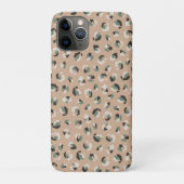 Leopard Animal Beige modern Case-Mate iPhone Hülle (Rückseite)