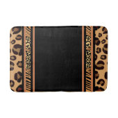 Leopard Animal Print Badematte (Vorderseite)