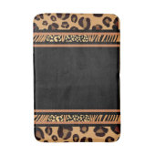Leopard Animal Print Badematte (Vorderseite Vertikal)