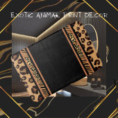 Leopard Animal Print Badematte