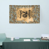 Leopard Animal Print Banner (Messeveranstaltung)