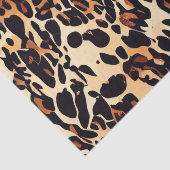 Leopard Animal Print Decoupage Seidenpapier (Detail)