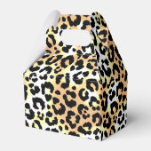 Leopard Animal Print Fevor Box Geschenkschachtel (Rückseite)