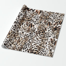 Leopard Animal Print Geschenkpapier