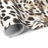 Leopard Animal Print Geschenkpapier (Rolleneckpunkt)
