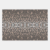 Leopard Animal Print Geschenkpapier Set (Vorderseite 2)