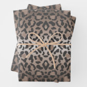 Leopard Animal Print Geschenkpapier Set (Beispiel)