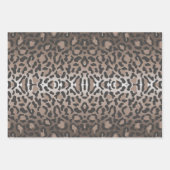 Leopard Animal Print Geschenkpapier Set (Vorderseite)
