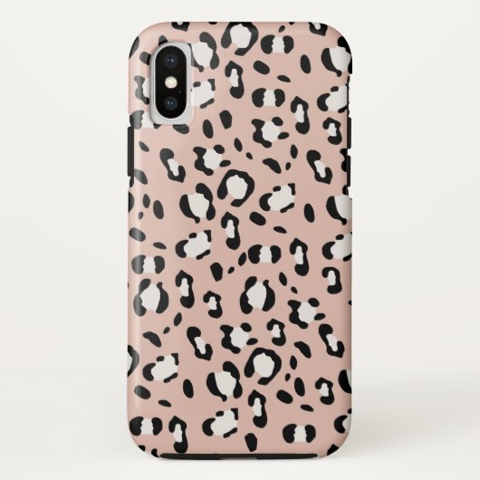 Leopard Animal Print Glam #12 Case-Mate iPhone Hülle (Rückseite)