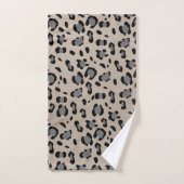 Leopard Animal Print Glam #15 Badhandtuch Set (Handtuch)