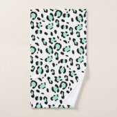 Leopard Animal Print Glam #16 #pattern #decor #art Badhandtuch Set (Handtuch)