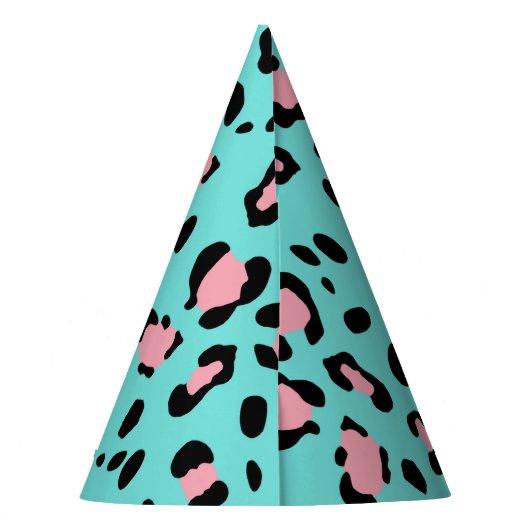Leopard Animal Print Glam #24 Partyhütchen (Rückseite)