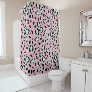 Leopard Animal Print Glam #26 #pattern #decor #art Duschvorhang