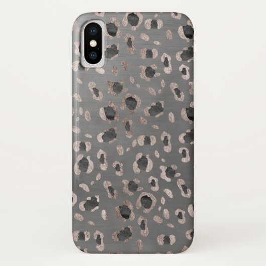 Leopard Animal Print Glam #6 Case-Mate iPhone Hülle (Rückseite)