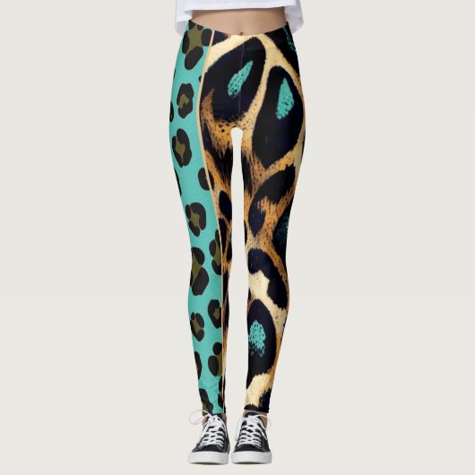 LEOPARD Animal Print - Leggings (Vorderseite)
