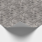 Leopard Animal Print Modernes Brautparty Geschenkpapier (Ecke)