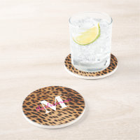 Leopard Animal Print Monogram