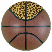 Leopard Animal Print Muster Basketball (Rechts)