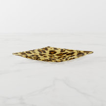 Leopard Animal Print Muster Trinket Tray