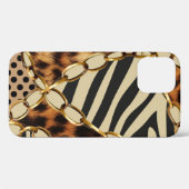 Leopard Animal Print Nahtloses Muster Case-Mate iPhone Hülle (Rückseite (Horizontal))