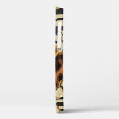 Leopard Animal Print Nahtloses Muster Case-Mate iPhone Hülle (Rückseite / Links)