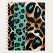 LEOPARD Animal Print - Notebook, Planer (Vorderseite)