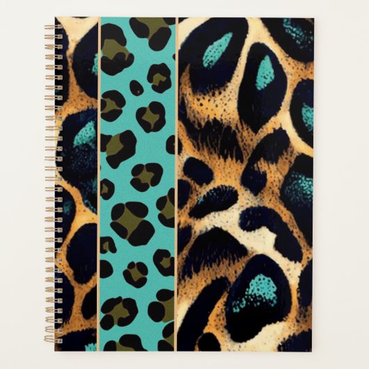 LEOPARD Animal Print - Notebook, Planer (Vorderseite)