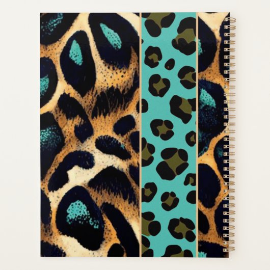 LEOPARD Animal Print - Notebook, Planer (Rückseite)