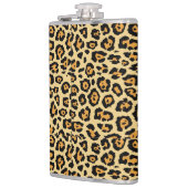Leopard Animal Print Pattern-25560 Flachmann (Links)