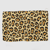 Leopard Animal Print Pattern-25560 Golfhandtuch (Horizontal)