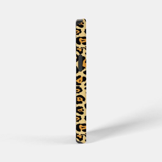 Leopard Animal Print Pattern-25560 iPhone Hülle (Rechte Seite)