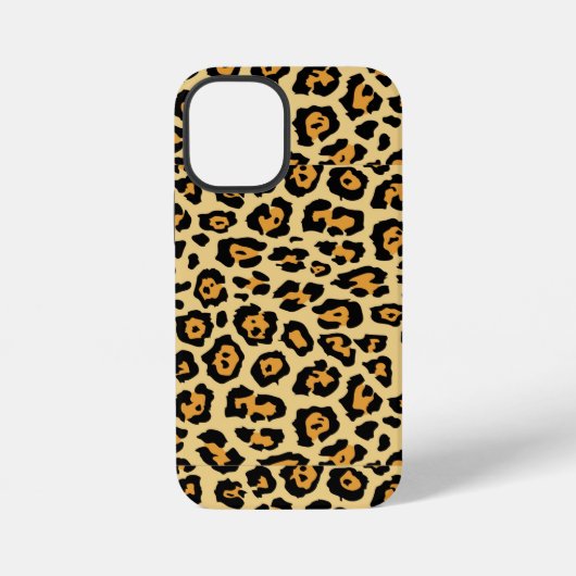 Leopard Animal Print Pattern-25560 iPhone Hülle (Rückseite)