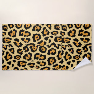Leopard Animal Print Pattern-25560 Strandtuch