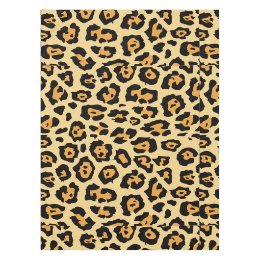 Leopard Animal Print Pattern-25560 Tischdecke (Vorderseite)
