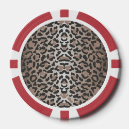 Leopard Animal Print - Pokerchips