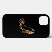 Leopard Animal Print Shoe High Heel Pump Stiletto Case-Mate iPhone Hülle (Rückseite (Horizontal))