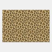 Leopard Animal Print Skin Muster Geschenkpapier Set (Vorderseite 3)