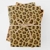 Leopard Animal Print Skin Muster Geschenkpapier Set (Beispiel)