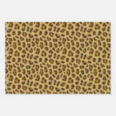 Leopard Animal Print Skin Muster Geschenkpapier Set (Vorderseite)