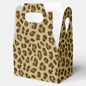 Leopard Animal Print Skin Muster Geschenkschachtel (Geöffnet)