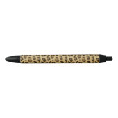 Leopard Animal Print Skin Muster Kugelschreiber (Vorderseite)
