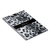 Leopard Animal Print Skin Muster Notebook Notizblock (Rechte Seite)