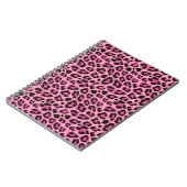 Leopard Animal Print Skin Muster Notebook Notizblock (Linke Seite)