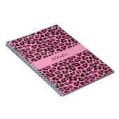 Leopard Animal Print Skin Muster Notebook Notizblock (Rechte Seite)