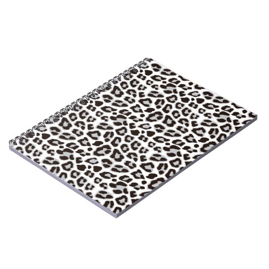 Leopard Animal Print Skin Muster Notebook Notizblock (Linke Seite)