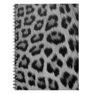 Leopard Animal Print Skin Muster Notebook Notizblock
